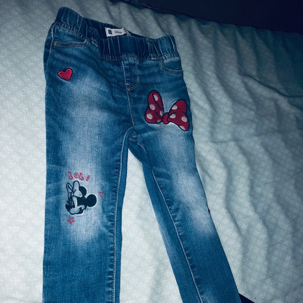 Baby Gap Minnie Mouse Jeans size 4 years (4T)